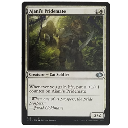 x1 Ajani's Pridemate J22 MTG M/NM Uncommon White Creature Cat Soldier TCG CCG - Image 1