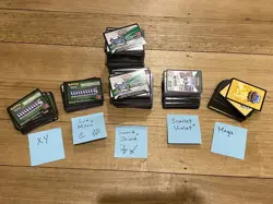 800 Bulk Pokemon TCG Online Code Cards XY Sun & Moon Sword & Shield & more sets - Image 1