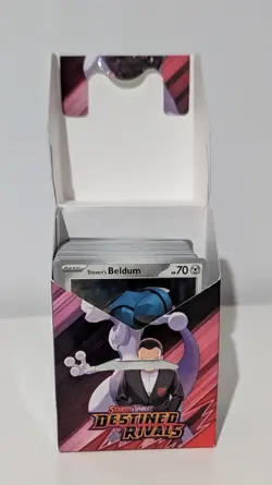 Destined Rivals Pokemon TCG Bulk 150 Cards (No Holos/Reverses) & Storage Box - Image 1