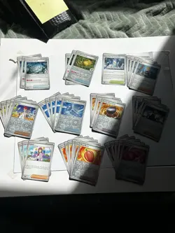 Pokemon TCG Stellar Crown Bulk Trainer Bundle Inc Holos & Reverse Holos 41 Cards - Image 1