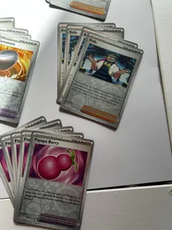 Pokemon TCG Stellar Crown Bulk Trainer Bundle Inc Holos & Reverse Holos 41 Cards - Image 4