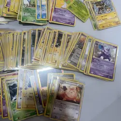 Pokemon English Vintage Bulk Non Holo/Holo/Rev Holo 250 Cards - Image 4
