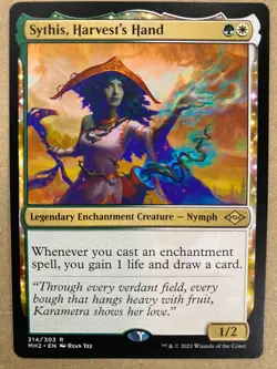 MTG 1x Sythis, Harvest's Hand # 214 Modern Horizons 2 Magic the Gathering x1 NM - Image 1