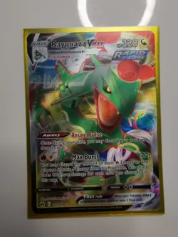 Pokemon TCG Rayquaza VMAX Crown Zenith Holo Card 101/159 English Edition - Image 1
