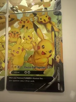 Pikachu V-Union [Set of 4] SWSH: Sword & Shield Promo Cards Holo NM/M - Image 4