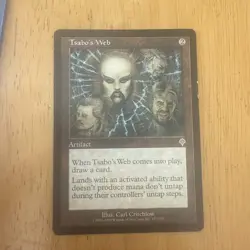 MTG Tsabo's Web Invasion Magic the Gathering LP - Image 1