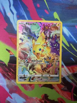 Pokemon TCG Pikachu 160/159 Crown Zenith Secret Rare Full Art Holo English NM - Image 1