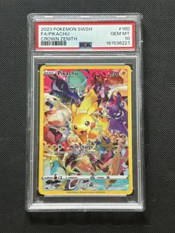 PSA 10 Pikachu 160/159 Crown Zenith Secret Rare Card Holo Pokemon TCG Gem Mint - Image 1