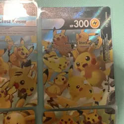 Pokemon TCG Pikachu V-UNION 4 Card Set SWSH Black Star Promo Complete NM - Image 3