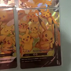 Pokemon TCG Pikachu V-UNION 4 Card Set SWSH Black Star Promo Complete NM - Image 4
