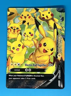 Pikachu V-Union [Set of 4] SWSH: Sword & Shield Promo Cards Holo - Image 2