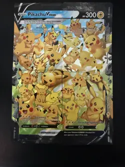 Pikachu V-Union [Set of 4] SWSH: Sword & Shield Promo Cards Holo - Image 1