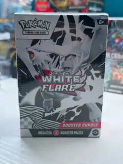 Pokemon TCG - White Flare Booster Bundle NEW & SEALED ( 6 Packs ) - Image 1