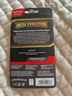 Pokemon TCG Mega Evolution Blister Pack - New & Sealed - Image 2