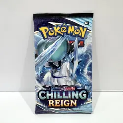 Sword & Shield Chilling Reign Sealed Pokemon Card Booster Pack - Image 1