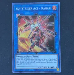 Konami Yu-Gi-Oh! Sky Striker Ace - Kagari MP19-EN257 Secret Rare Foil 1st - Image 1