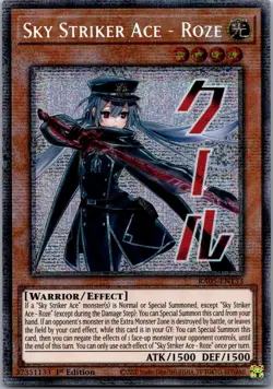 Sky Striker Ace - Roze (Starlight Rare) RA05-EN133 Yu-Gi-Oh 1st Edition NM - Image 1