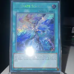 Konami Ultimate Slayer RA02-EN070 Secret Rare 1st Edition Spell Card Yu-Gi-Oh! - Image 1