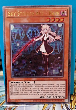 Sky Striker Ace Raye Yu-Gi-Oh! Ultimate Rare Unl Ed OP20-EN002 - Image 1