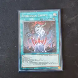 Konami Yu-Gi-Oh! Forbidden Crown BPRO-EN067 1st Ed Spell Card English - Image 1