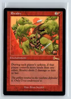 (2X) Rivalry Urza's Legacy Rare - MTG Magic the Gathering Card - Image 1