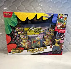 Pokemon TCG Ascended Heroes Lucario Premium Poster Collection SEALED NEW - Image 1