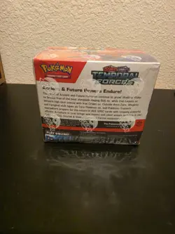 Pokemon S&V: Temporal Forces Booster Box - Factory Sealed - Image 2