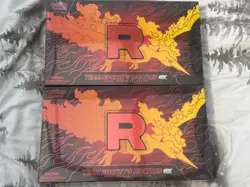 Pokemon Team Rocket's Moltres ex Ultra Premium Collection UPC Factory Sealed X2 - Image 1