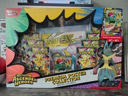 Pokemon Ascended Heroes Premium Poster Collection Mega Lucario Box - Sealed - Image 2