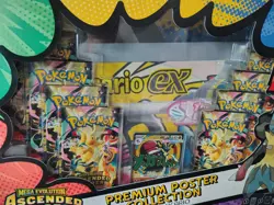 Pokemon Ascended Heroes Premium Poster Collection Mega Lucario Box - Sealed - Image 3