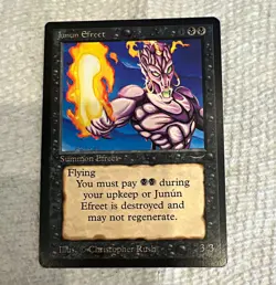 Wizards of the Coast Magic: The Gathering Junun Efreet Arabian Nights Uncommon - Image 1