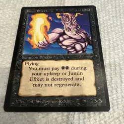 Wizards of the Coast Magic: The Gathering Junun Efreet Arabian Nights Uncommon - Image 2