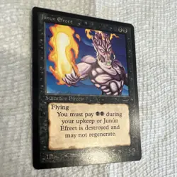 Wizards of the Coast Magic: The Gathering Junun Efreet Arabian Nights Uncommon - Image 3