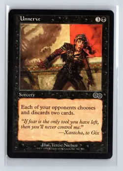 UNNERVE - MTG Magic the Gathering Card - Urza's Saga - Common - Image 1
