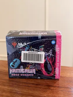 Magic The Gathering KAMIGAWA NEON DYNASTY Collector Booster Box Sealed Mtg New - Image 1