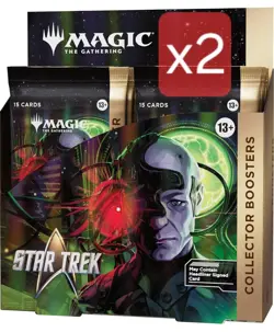Magic The Gathering TCG Star Trek Collector Booster Box / PRESALE ITEMS 11/13 - Image 1
