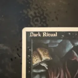 Wizards of the Coast Magic The Gathering MTG - Revised 1995 Dark Ritual - Image 2