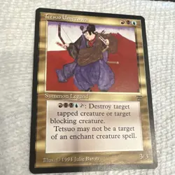 Wizards of the Coast Magic: The Gathering Tetsuo Umezawa Legends 1994 Rare - Image 3