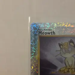 Meowth 53/110 Legendary Collection Reverse Holo WOTC Vintage Pokemon Card LP - Image 2