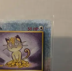Meowth 53/110 Legendary Collection Reverse Holo WOTC Vintage Pokemon Card LP - Image 3