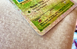 2002 Vintage Pokemon Weedle 99/110 Legendary Collection Firework Rev Holo Card - Image 4