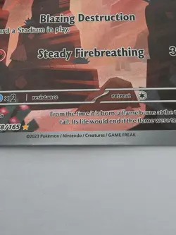 Pokemon Charmander TCG Card #168/165 Scarlet & Violet 151 Series - Image 2