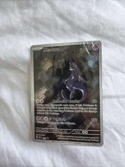 Pokemon Mewtwo TCG SVP 052 Scarlet Violet 151 Factory Sealed Promo Card Mint - Image 1