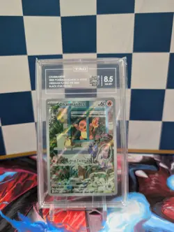 2023 TAG 8.5 Pokemon SV Obsidian Flames ETB Promo 044 Charmander - Image 1