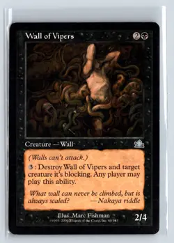 (4X) Wall of Vipers Prophecy Uncommon - MTG Magic the Gathering Card - Image 3