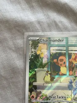 Pokemon TCG Obsidian Flames ETB Charmander Holo Black Star Promo Card SVP044 - Image 2