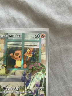 Pokemon TCG Obsidian Flames ETB Charmander Holo Black Star Promo Card SVP044 - Image 3