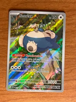 Snorlax 051 Sv: Scarlet & Violet Promo Cards Holo ETB Promo Pokemon 151 - Image 1