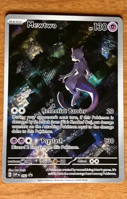 Mewtwo 052 Sv: Scarlet & Violet Promo Cards Holo Pokemon 151 Super Premium - Image 1