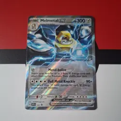 Pokemon TCG Melmetal EX SVP104 Scarlet Violet Black Star Promo Card - Image 1